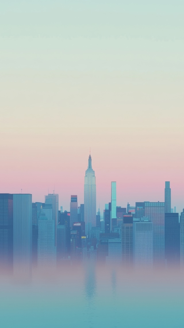 new york city wallpaper, skyline, city skyline, background for mobile wallpaper (vertical)