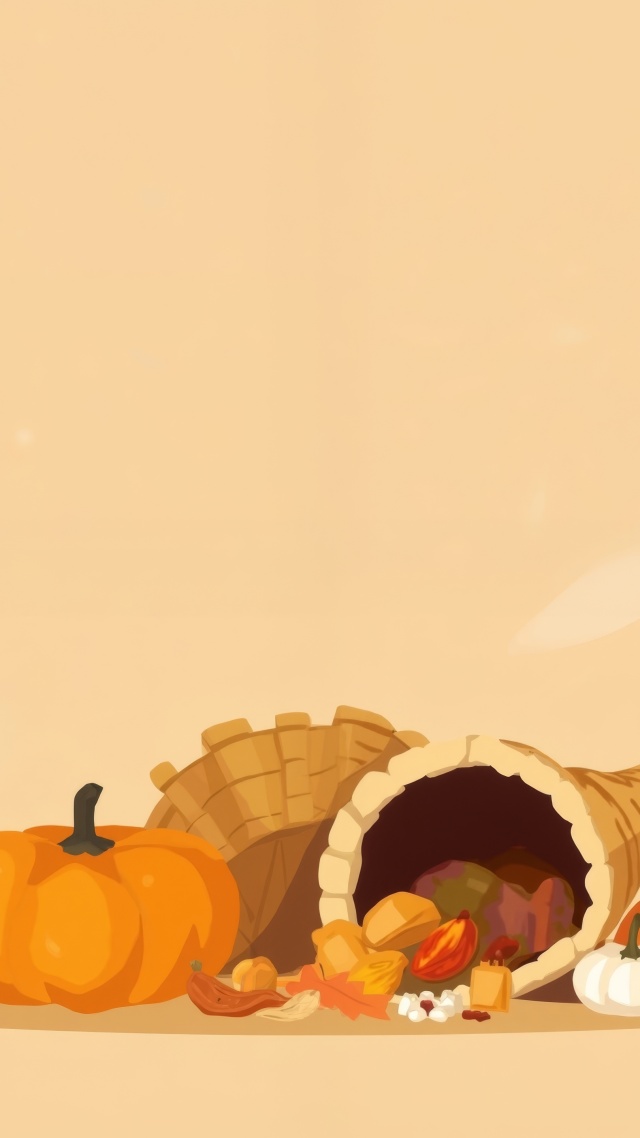 harvest decorations wallpaper, holiday crafts, harvest images, background for mobile wallpaper (vertical)