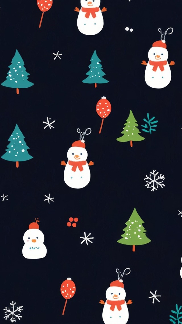 christmas ornaments wallpaper, wreaths, pine cones, background for mobile wallpaper (vertical)