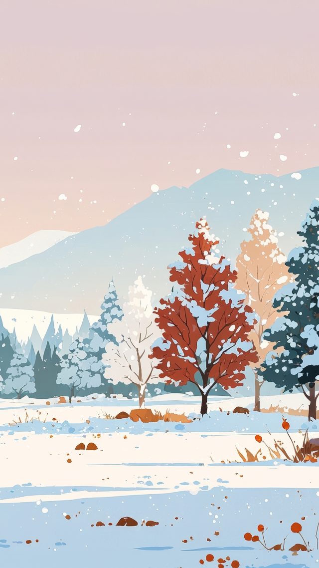 cozy blankets wallpaper, fireplace ambiance, cabin retreat, background for mobile wallpaper (vertical)