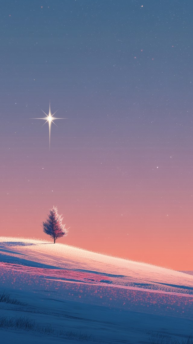 bethlehem star wallpaper, holiday lights, holiday traditions, background for mobile wallpaper (vertical)