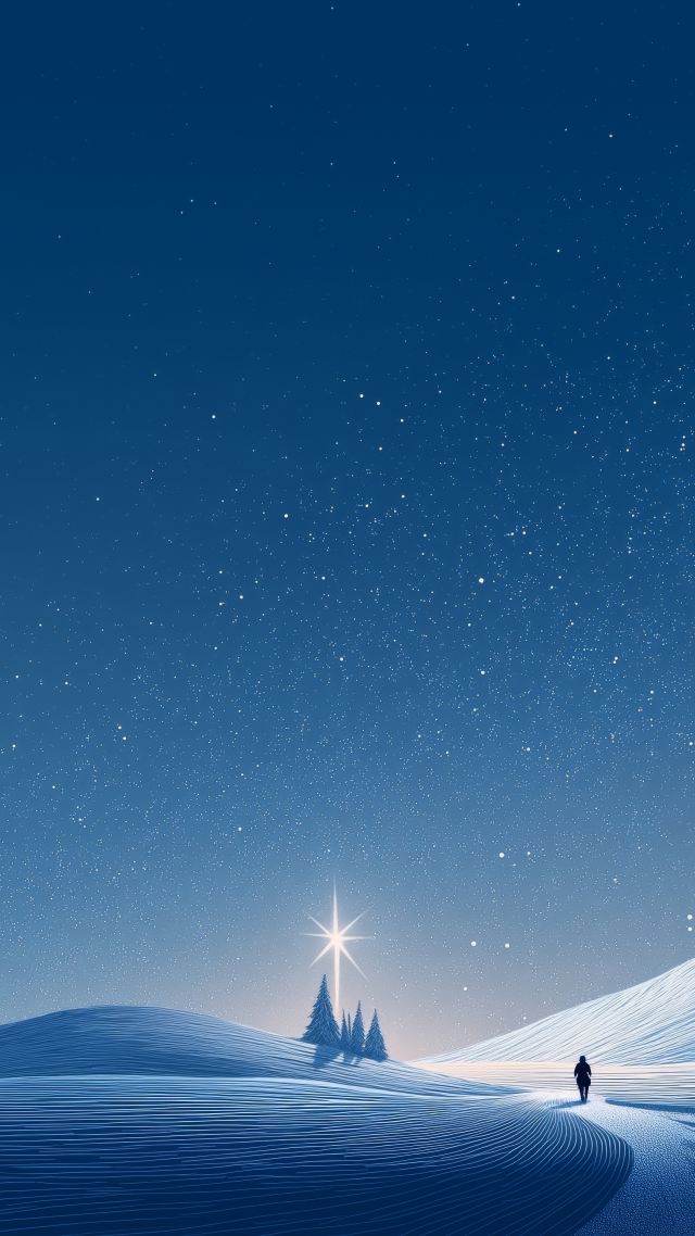 holiday lights wallpaper, magical nights, christmas spirit, background for mobile wallpaper (vertical)