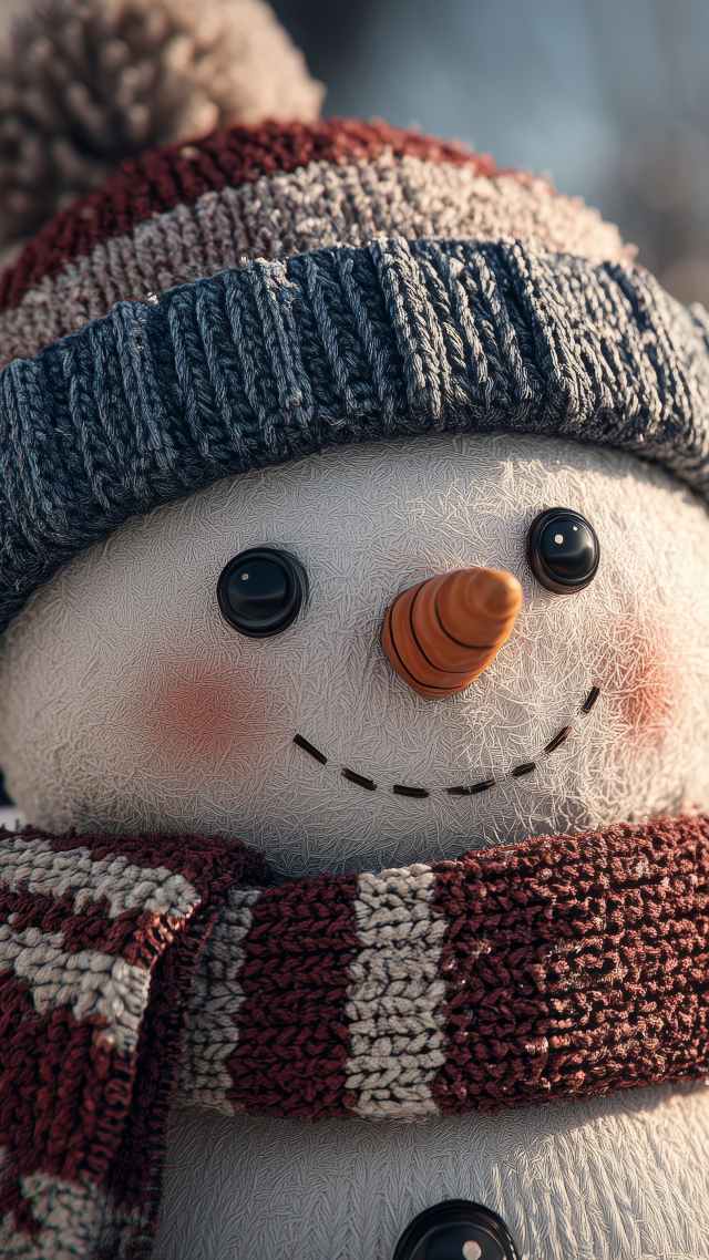 snow man wallpaper, snowball fight, sledding, background for mobile wallpaper (vertical)