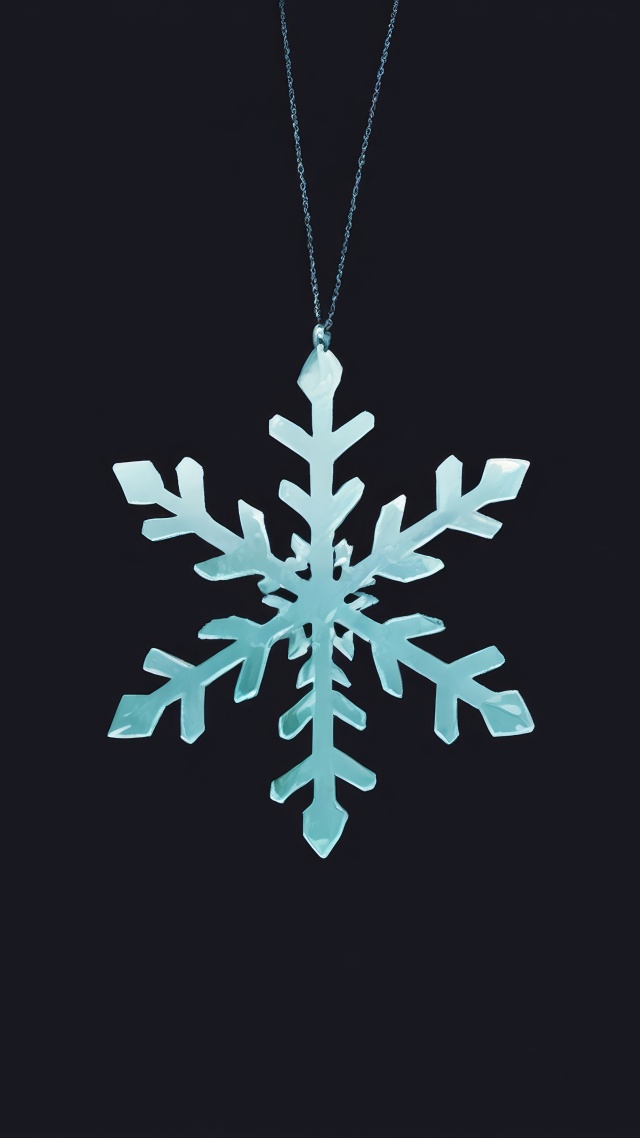 snowflake wallpaper, crystallized, decorative backgrounds, background for mobile wallpaper (vertical)