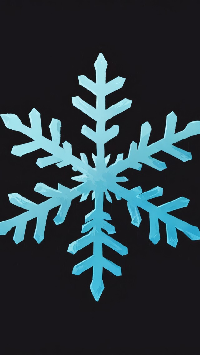 snowflake wallpaper, crystallized, decorative backgrounds, background for mobile wallpaper (vertical)