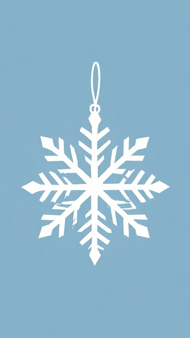 snow flake wallpaper, christmas magic, 4k wallpapers, background for mobile wallpaper (vertical)