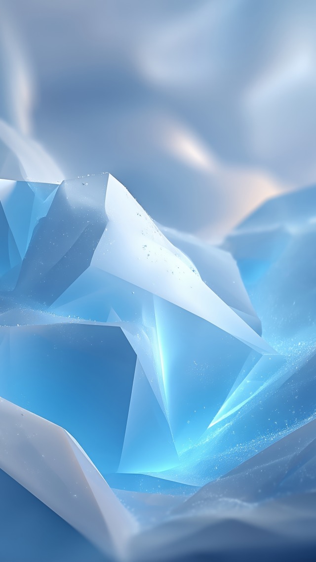 icy background wallpaper, crystalline design, crystal frost, background for mobile wallpaper (vertical)