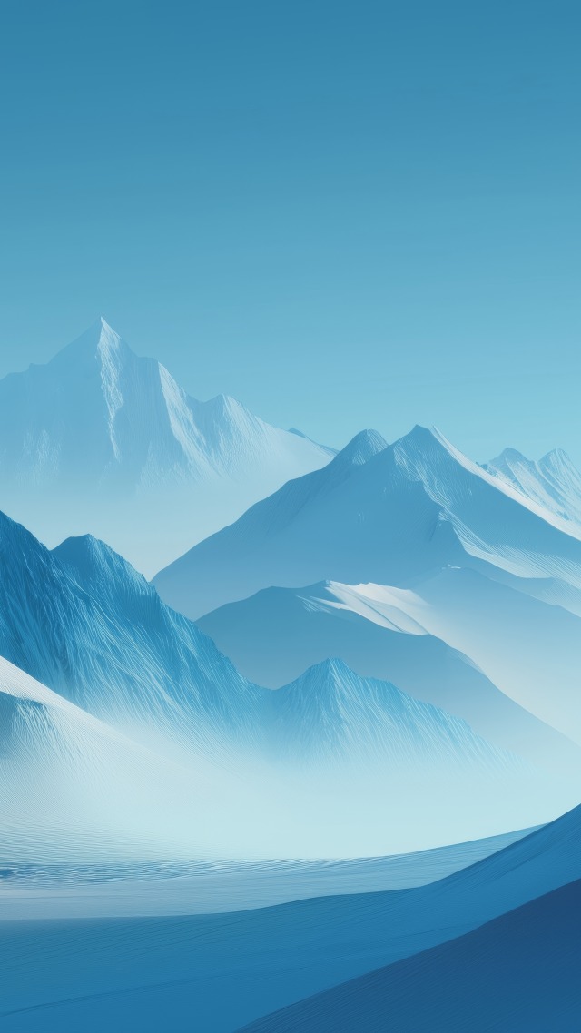 alpine abstract wallpaper, tranquil nature, peaceful wilderness, background for mobile wallpaper (vertical)