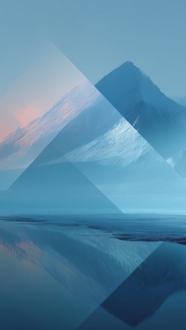 snowy mountains wallpaper, snow-capped mountains, pristine wilderness, background for mobile wallpaper (vertical)