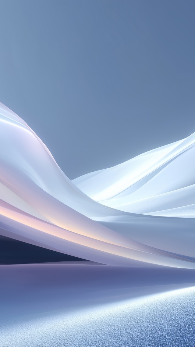 luminous background wallpaper, fluid shapes, vivid textures, background for mobile wallpaper (vertical)