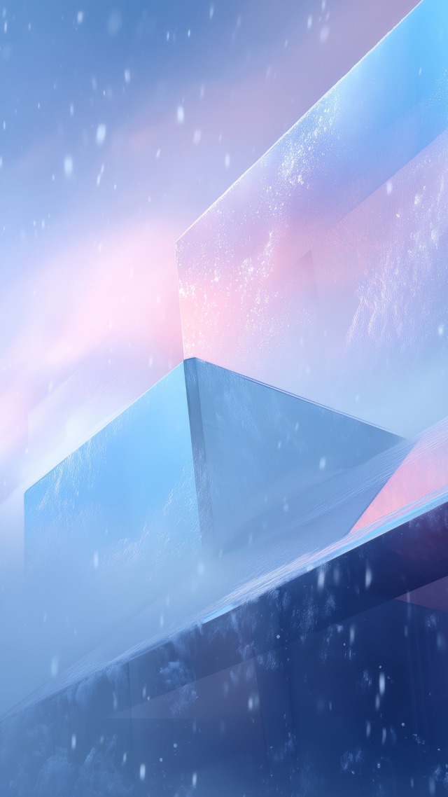 abstract crystals wallpaper, spectrum art, artistic textures, background for mobile wallpaper (vertical)