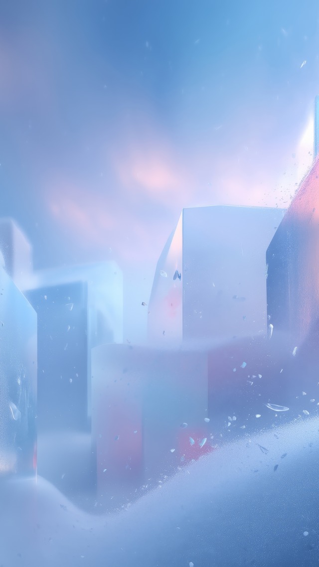 abstract crystals wallpaper, spectrum art, rainbow spectrum, background for mobile wallpaper (vertical)