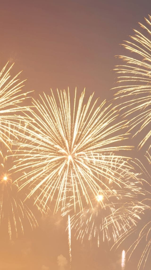 fireworks wallpaper, countdown, holiday traditions, background for mobile wallpaper (vertical)