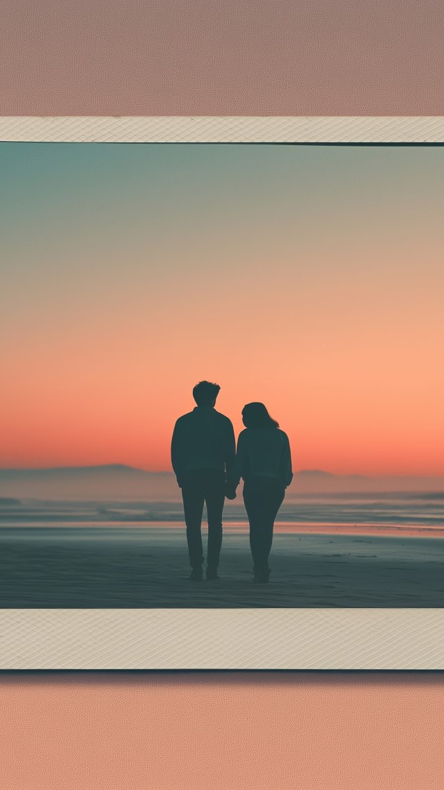 soft lighting wallpaper, intimate connection, nostalgia, background for mobile wallpaper (vertical)