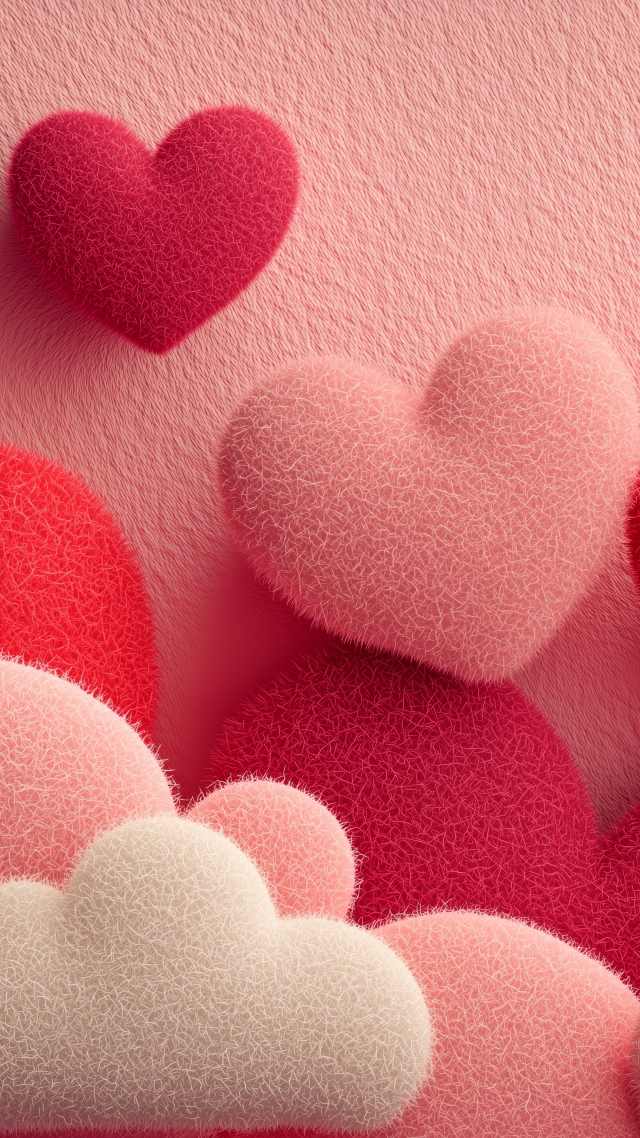 date night wallpaper, intimate dinner, red heart, background for mobile wallpaper (vertical)