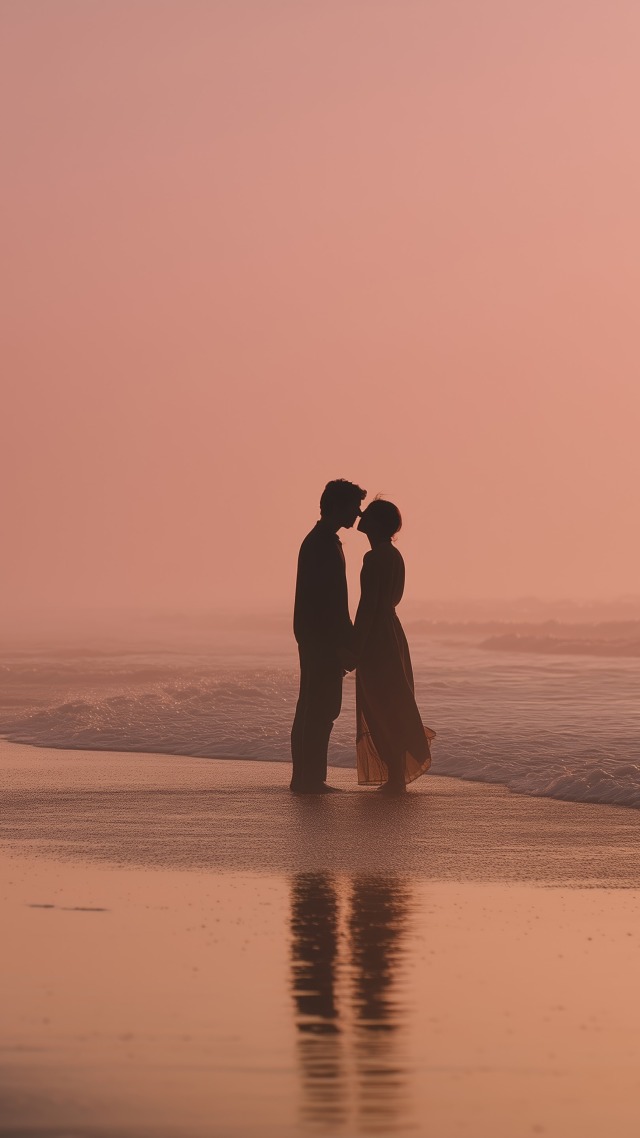 dreamy landscape wallpaper, intimate moments, bliss, background for mobile wallpaper (vertical)