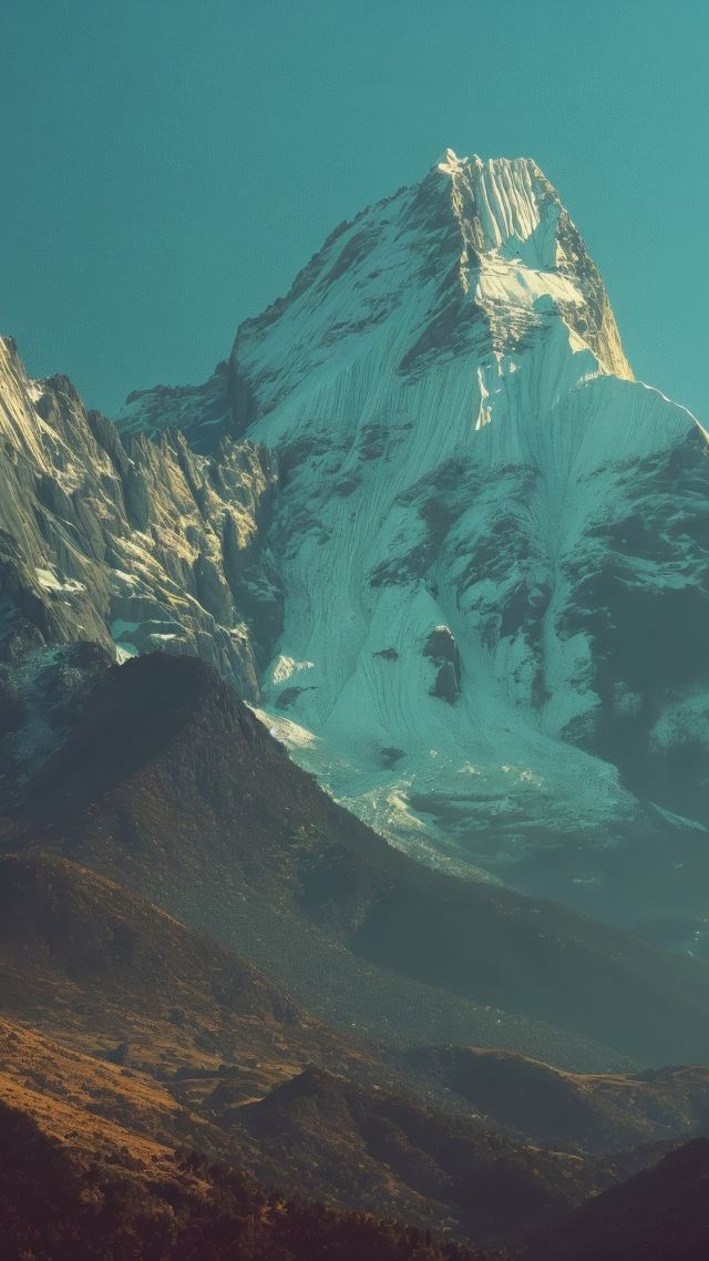 outdoor escape wallpaper, serenity, peaceful retreat, background for mobile wallpaper (vertical)