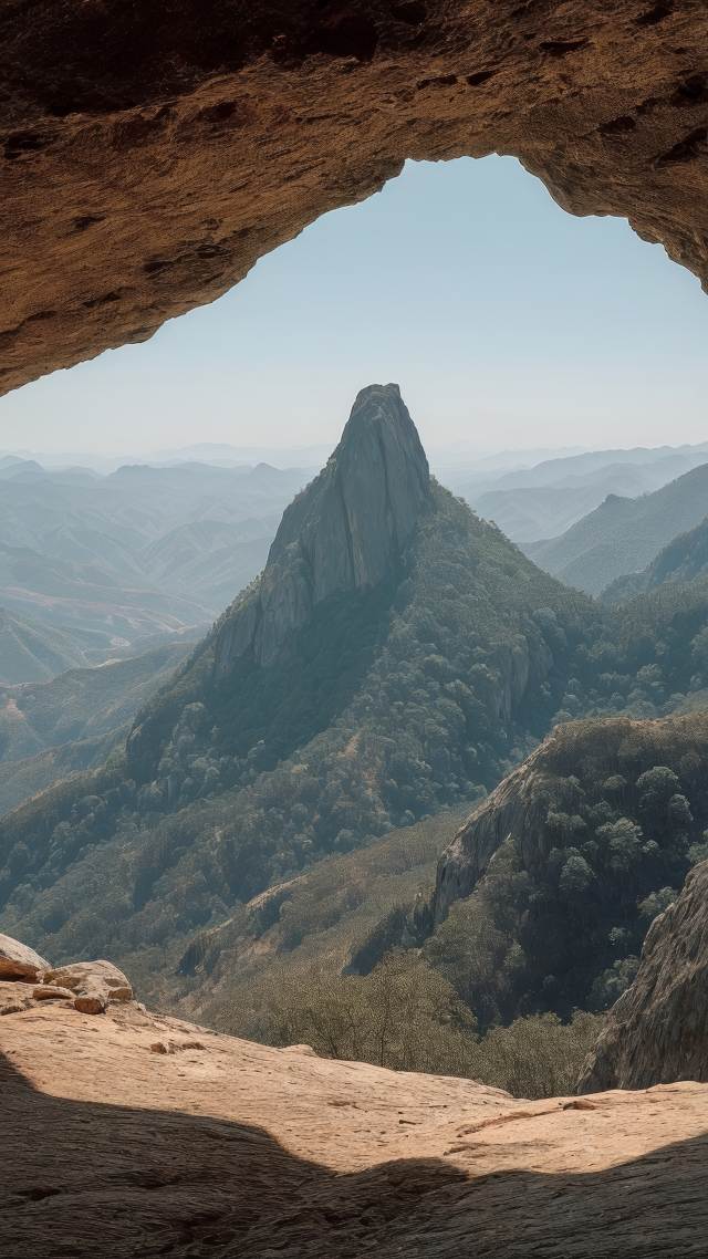 serene views wallpaper, serenity, peaceful landscape, background for mobile wallpaper (vertical)