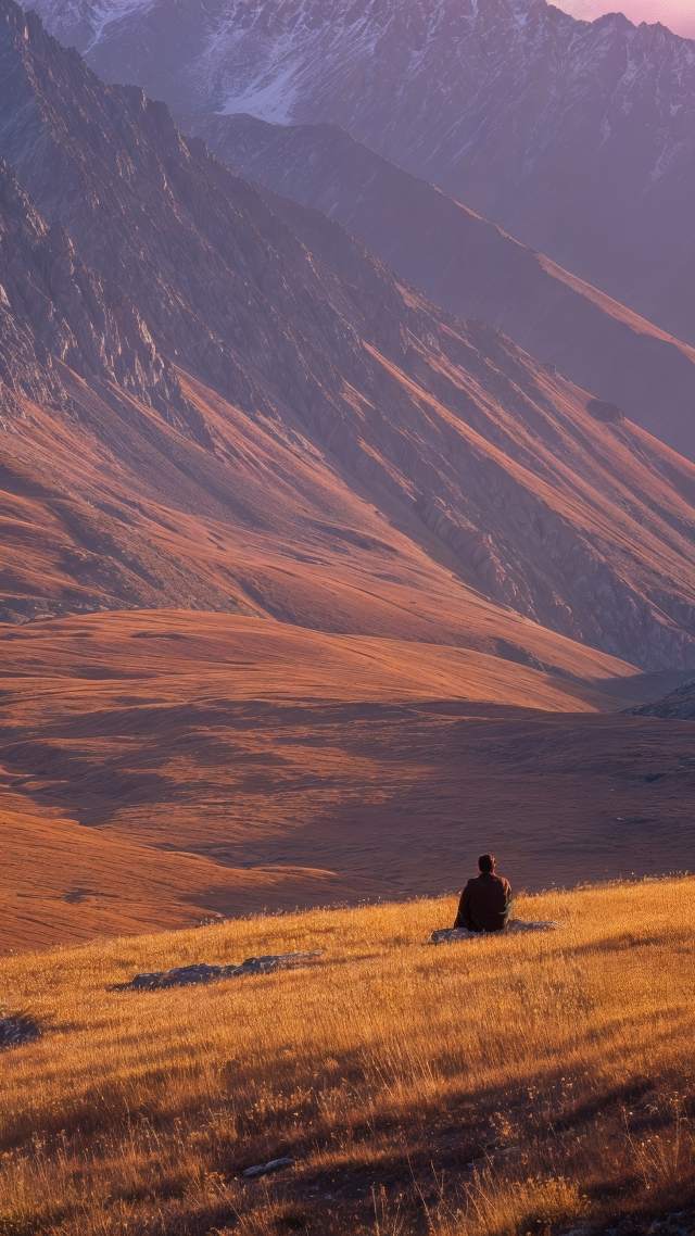 natural wonder wallpaper, awe, vintage landscape, background for mobile wallpaper (vertical)