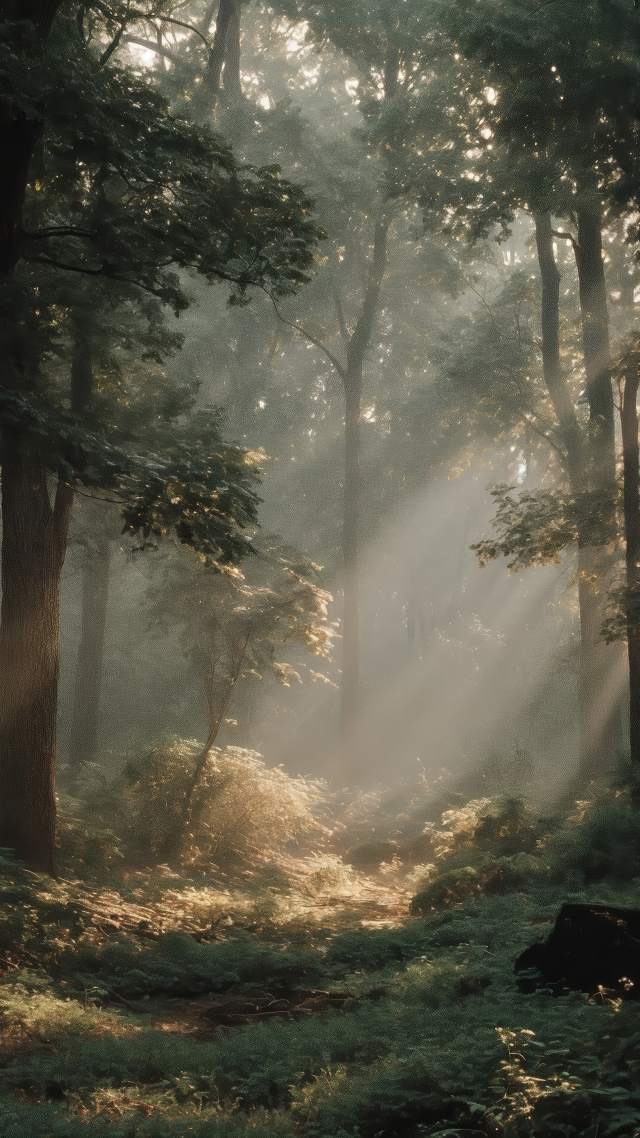 forest path wallpaper, exploration, nature escape, background for mobile wallpaper (vertical)