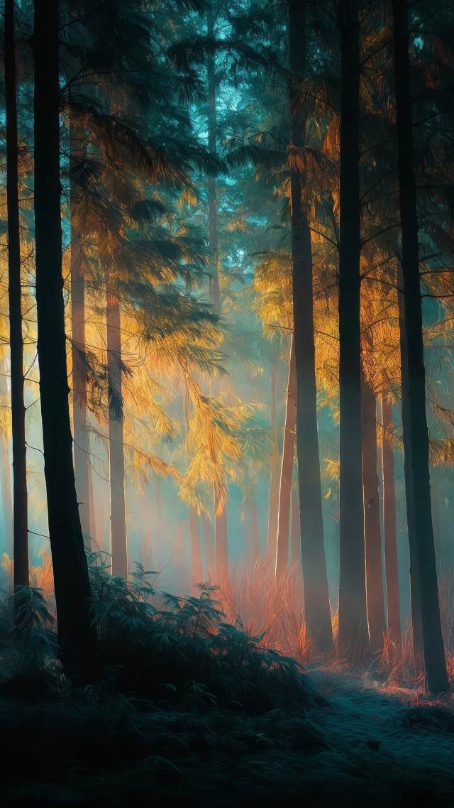 whimsical imagery wallpaper, dreamcore, serene beauty, background for mobile wallpaper (vertical)