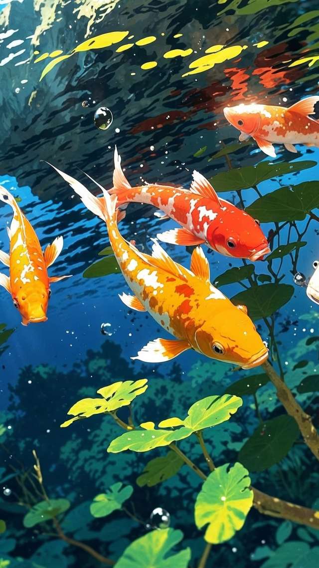 harmony wallpaper, zen landscape, asian aesthetics, background for mobile wallpaper (vertical)