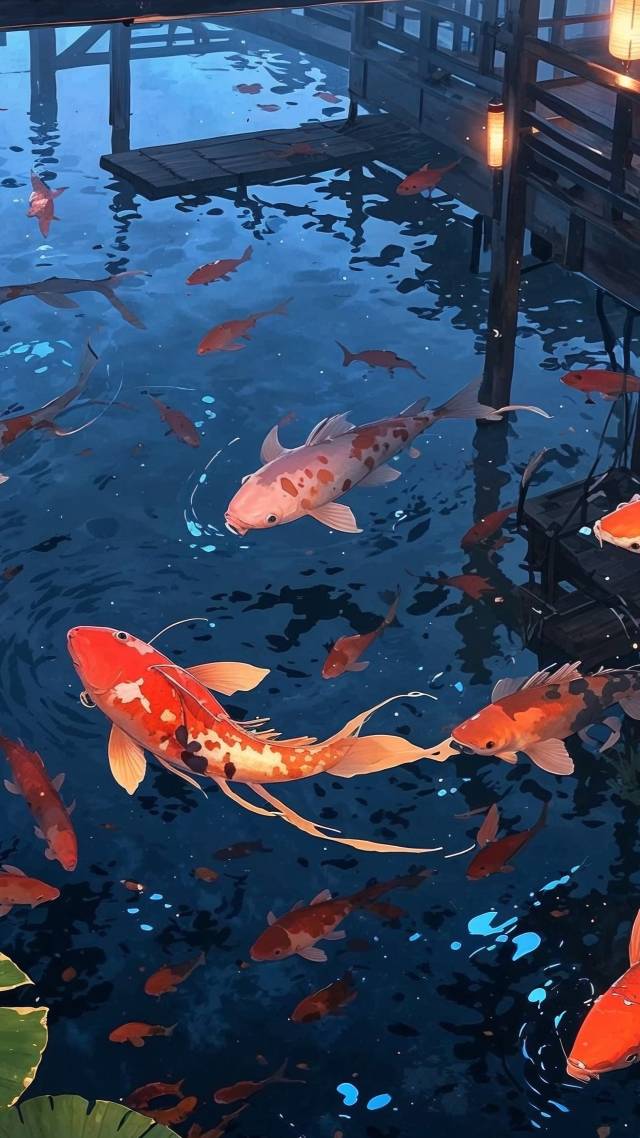 harmony wallpaper, water feature, outdoor oasis, background for mobile wallpaper (vertical)