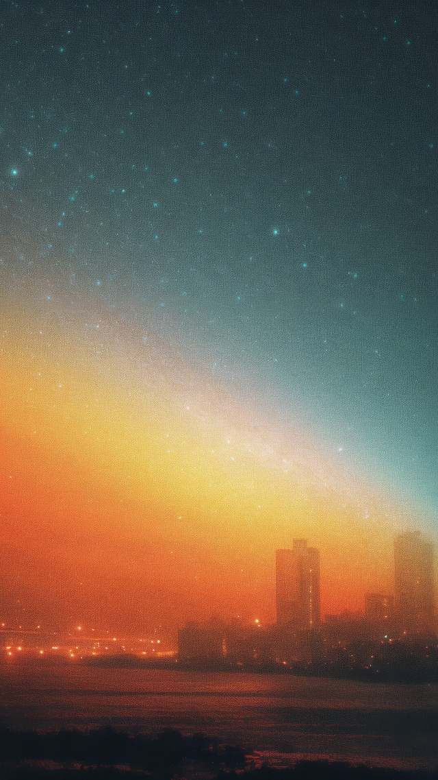 street art wallpaper, colorful backdrop, city glow, background for mobile wallpaper (vertical)