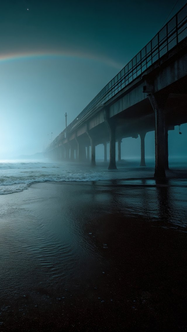 atmospheric lighting wallpaper, twilight scenery, dramatic skies, background for mobile wallpaper (vertical)