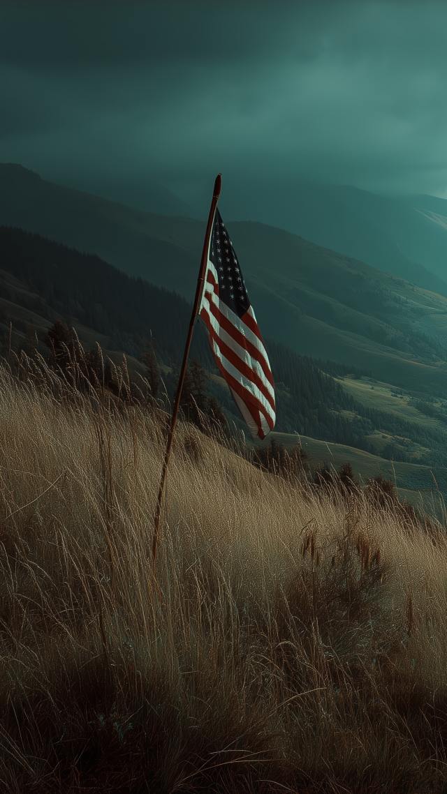 gathering wallpaper, tribute, flag display, background for mobile wallpaper (vertical)
