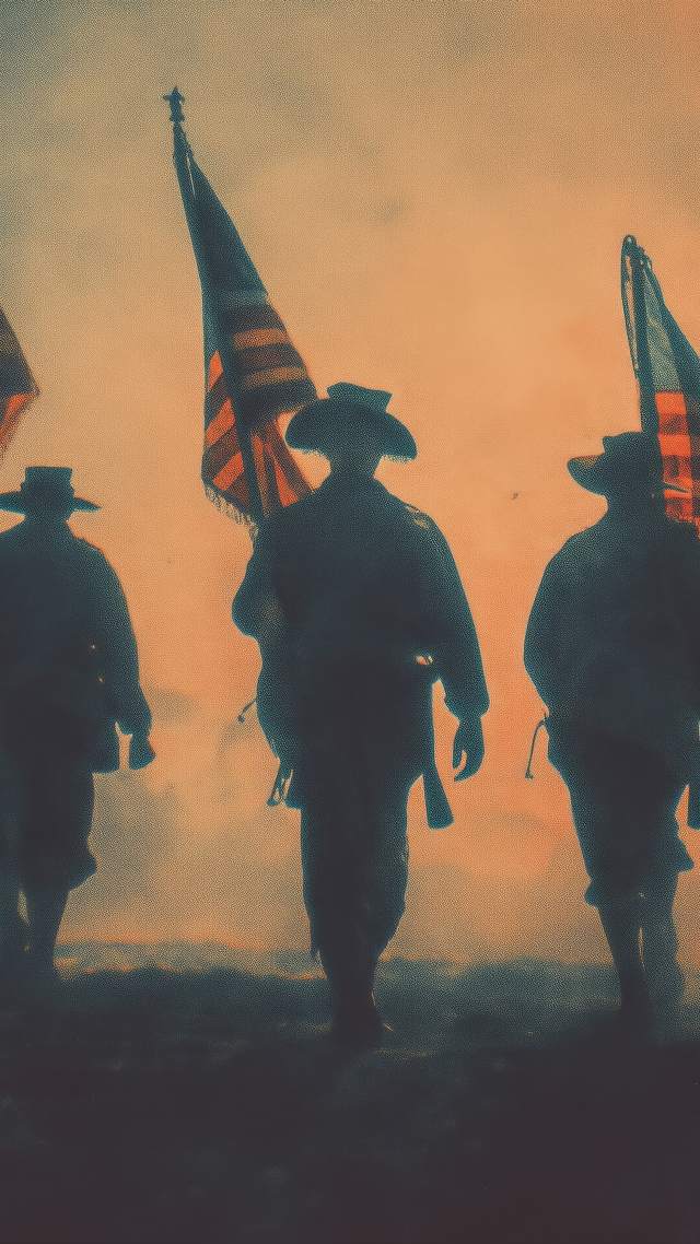 historical significance wallpaper, patriotic, flag, background for mobile wallpaper (vertical)