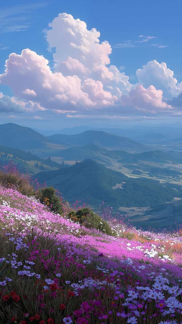 fresh beginnings wallpaper, renewal, sunny days, background for mobile wallpaper (vertical)