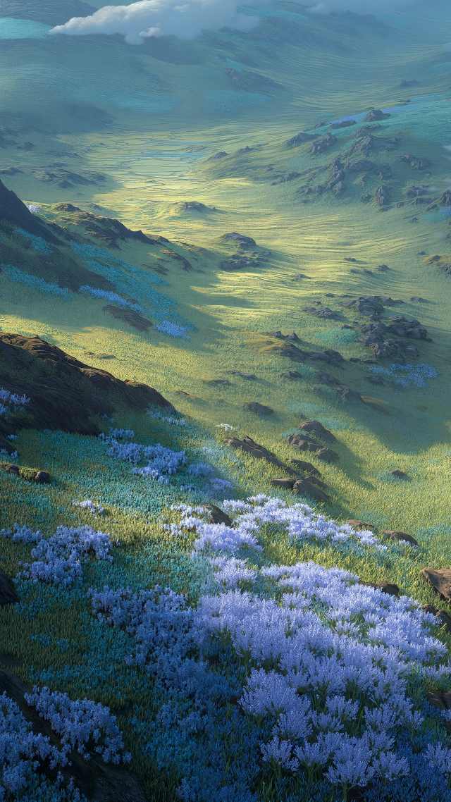 landscape view wallpaper, outdoor landscapes, earth tones, background for mobile wallpaper (vertical)