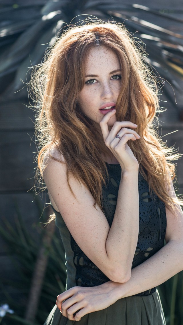 Faith Picozzi, Top Fashion Models 2015, model, red hair, beauty (vertical)