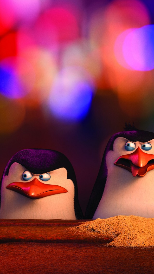 Penguins of Madagascar, penguin, cartoon, Madagascar, funny, Skipper, Kowalski, Rico, Private, watch, HD, Best Animation Movies of 2015 (vertical)