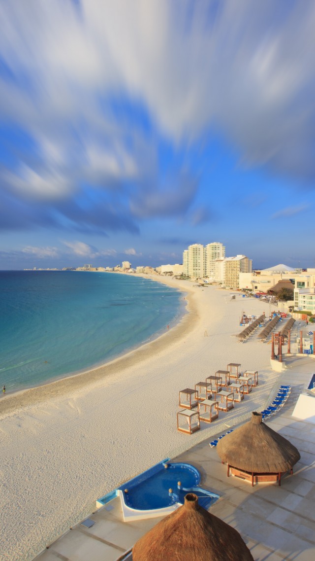 Cancun, Mexico, Best beaches of 2017, tourism, travel, resort, vacation, sea, ocean, beach, sky (vertical)