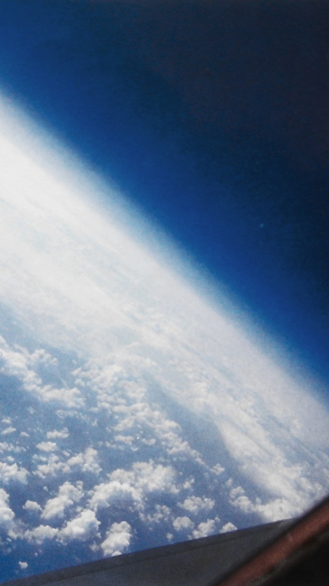 earth, space, clouds (vertical)