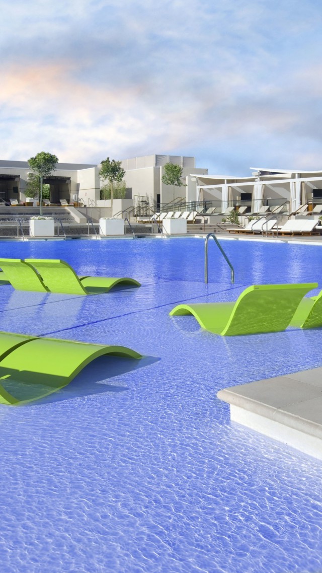 Wet Republic Las Vegas, The best hotel pools 2017, tourism, travel, resort, vacation, pool, water, sunbed (vertical)