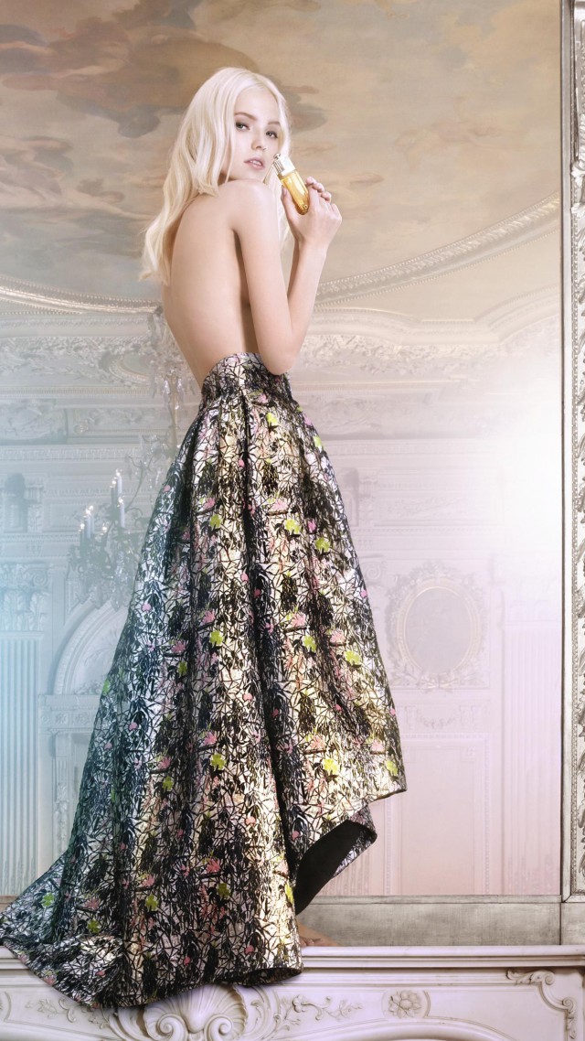Sasha Luss, Top Fashion Models 2015, model, blonde, dress (vertical)