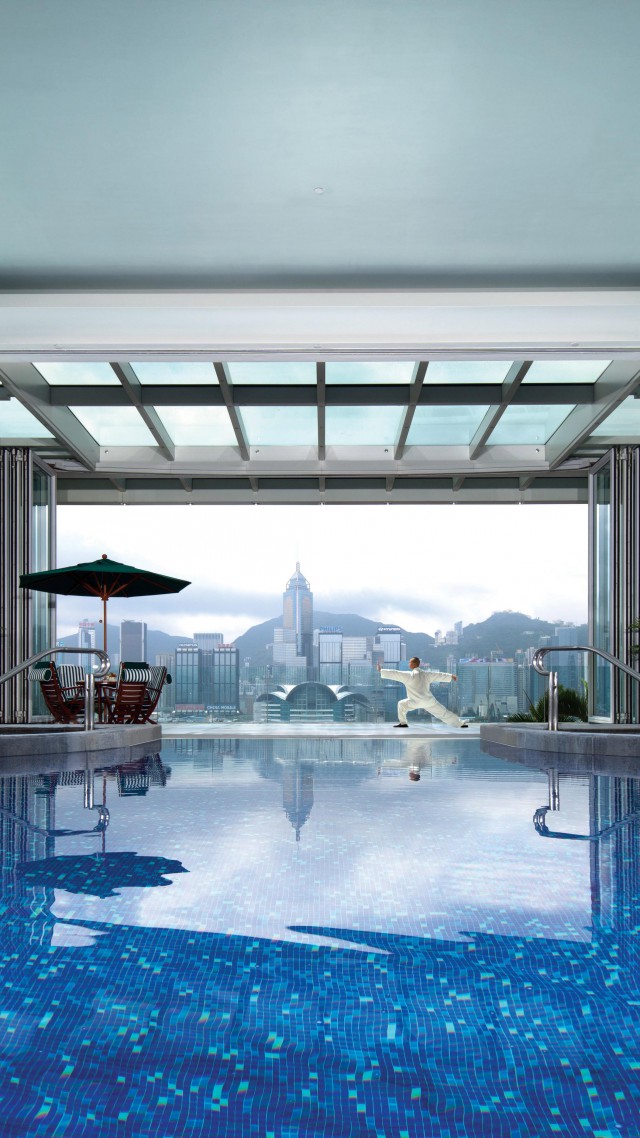 The Peninsula Hong Kong, China, Best Hotels of 2017, tourism, travel, resort, vacation, pool (vertical)