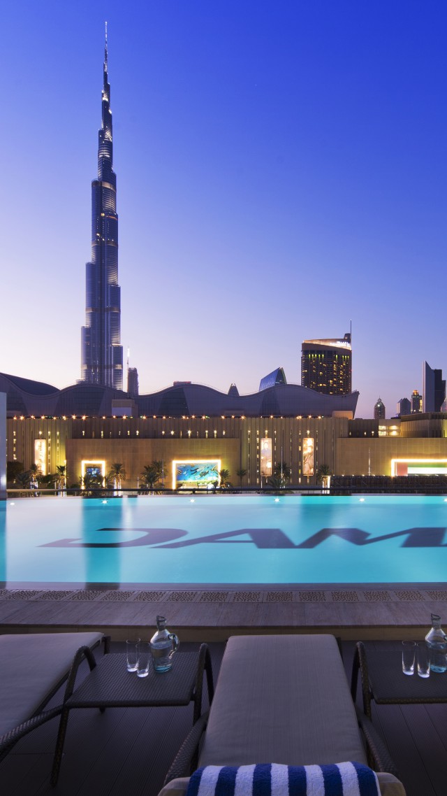 DAMAC Maison Hotel, Dubai, Best hotels, tourism, travel, resort, booking, vacation, pool (vertical)