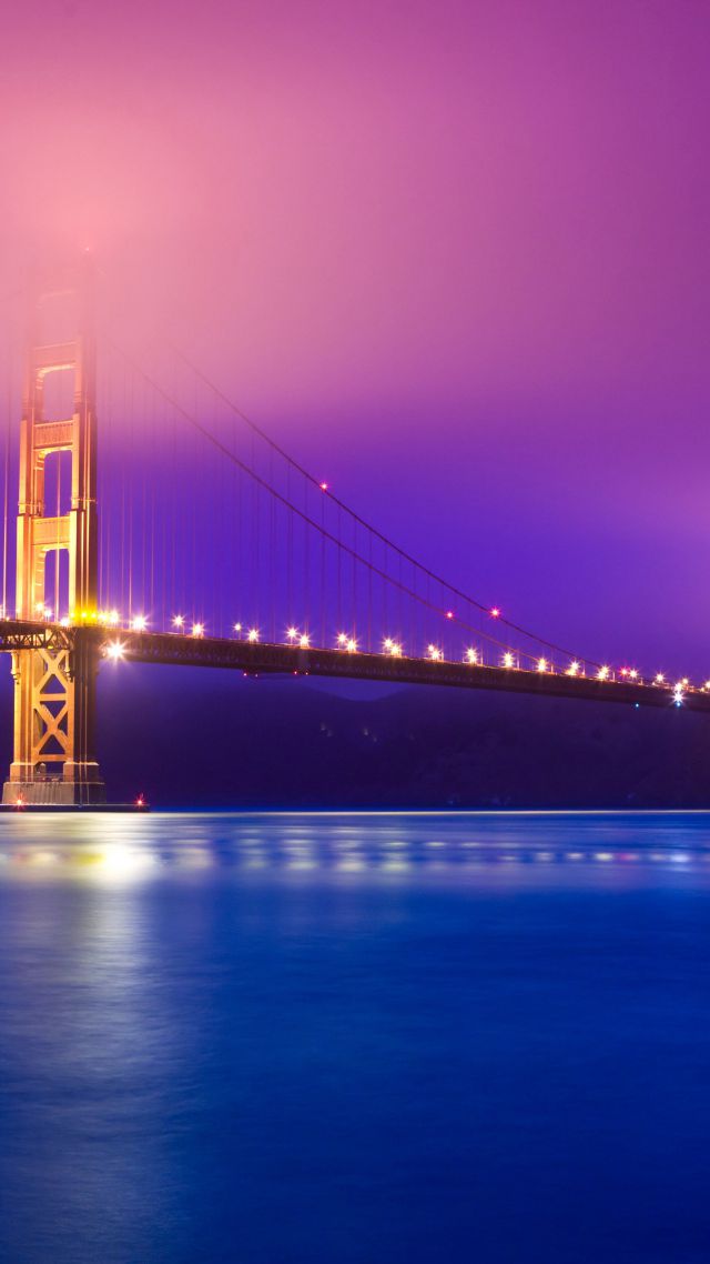 Golden Gate Bridge, San Francisco, Tourism, Travel (vertical)