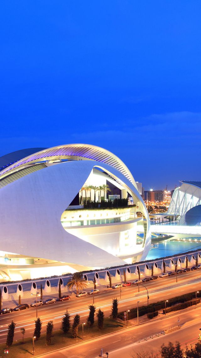 City of Arts and Sciences, Spain, Tourism, Travel (vertical)