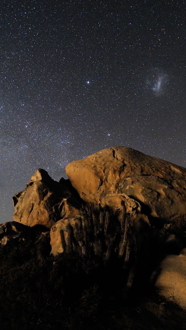 Atacama, 5k, 4k wallpaper, Desert, night, stars (vertical)
