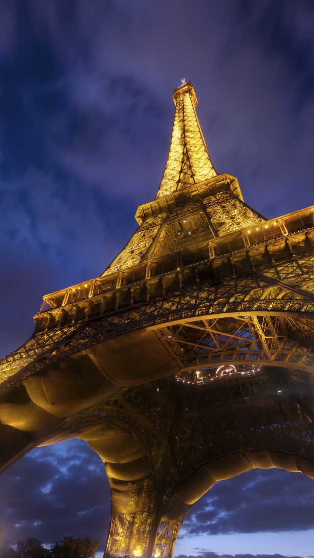 Eiffel Tower, Paris, France, travel, tourism (vertical)