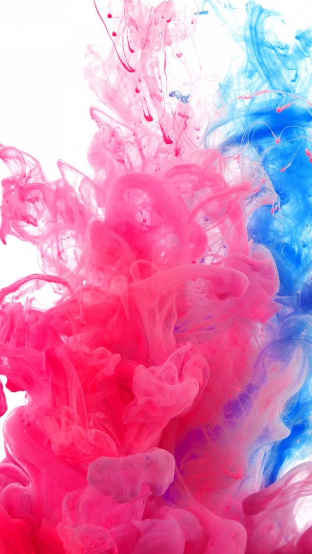 Holi, 4k, 5k wallpaper, water, India, public holiday, paint, underwater, red, blue, live wallpaper, live photo (vertical)