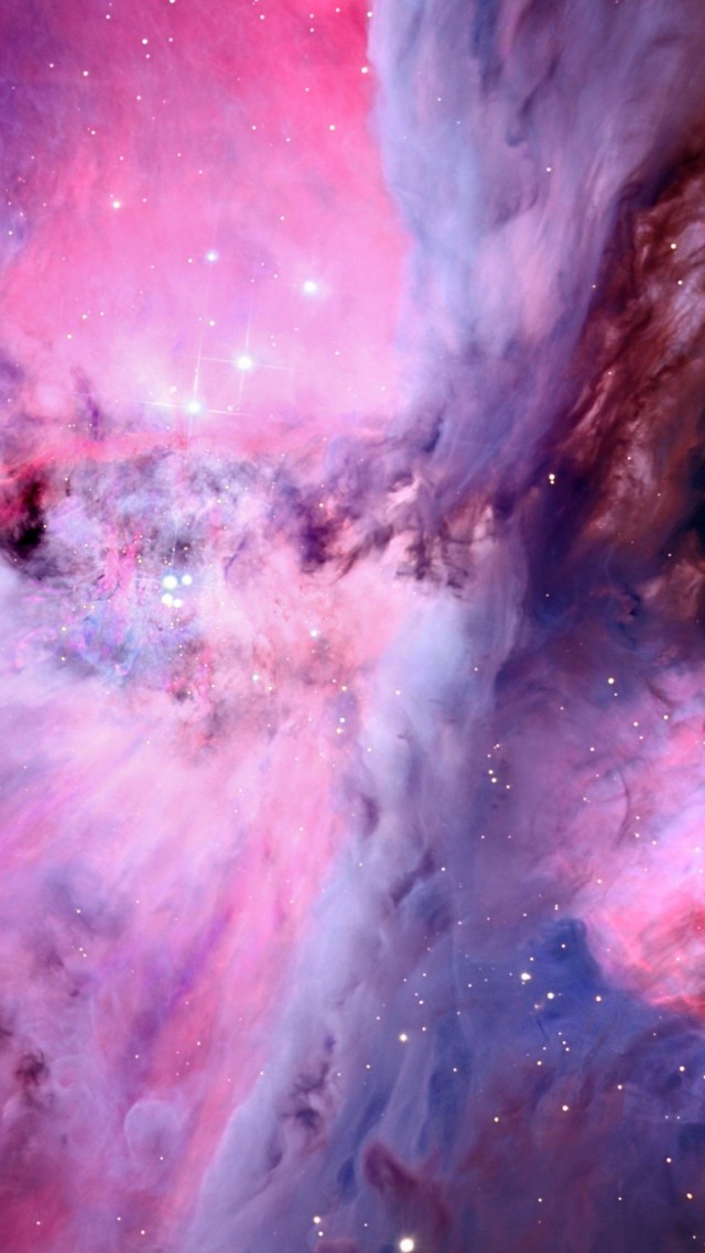 Nebula, stars, space (vertical)
