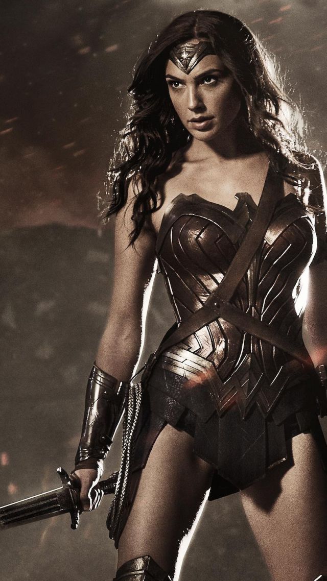 Wonder Woman, 4k, Gal Gadot (vertical)