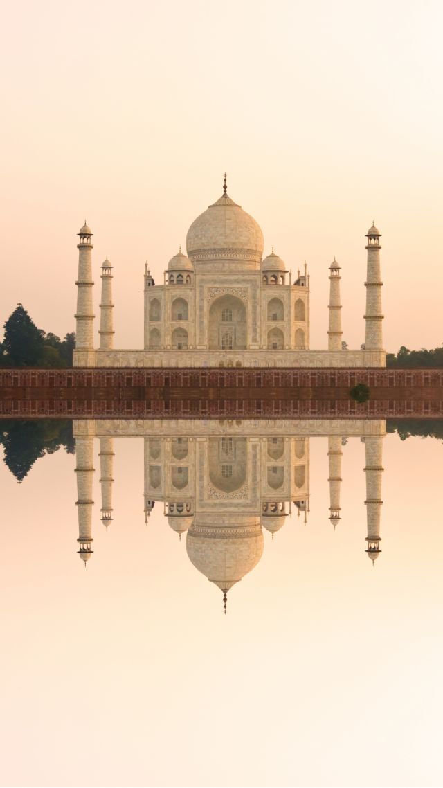 Taj Mahal, India, temple, castle, travel, tourism (vertical)