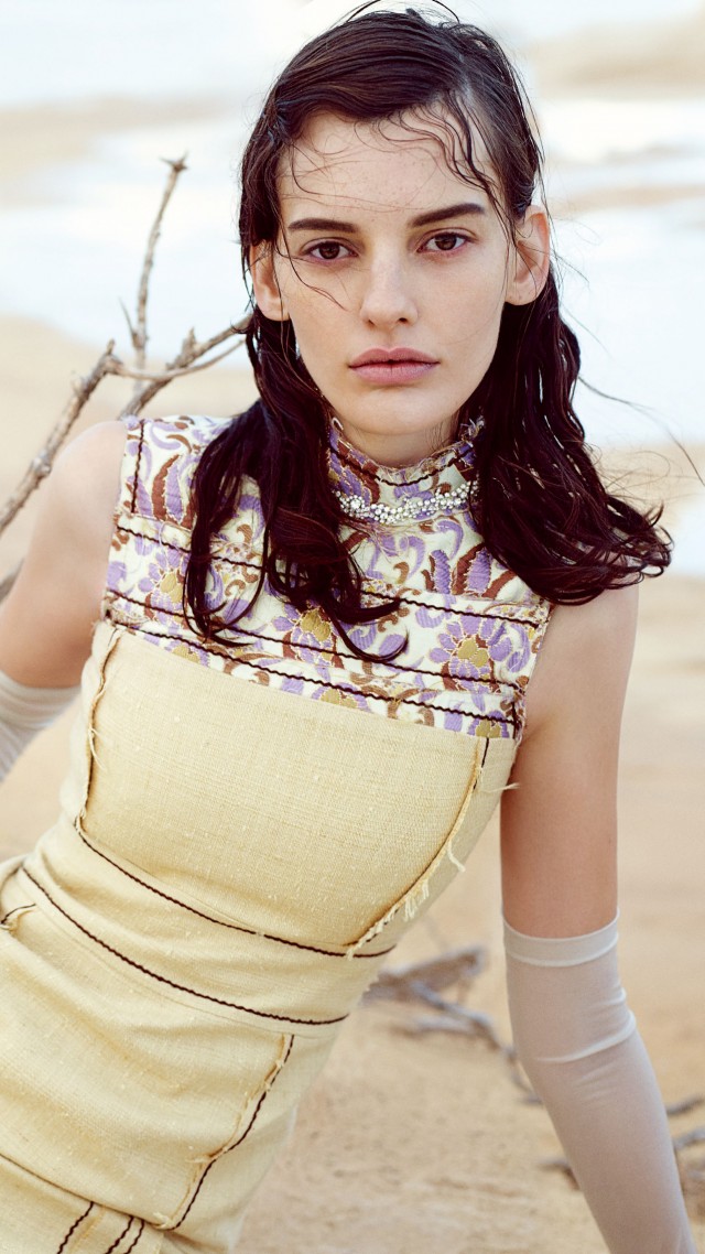 Amanda Murphy, Top Fashion Models, model, beach (vertical)